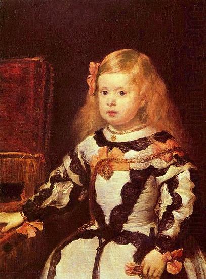 Diego Velazquez Portrat der Infantin Maria Margarita china oil painting image